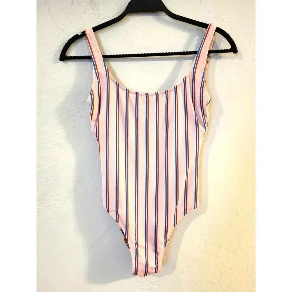 Madewell One Piece Striped‎ Swimsuit